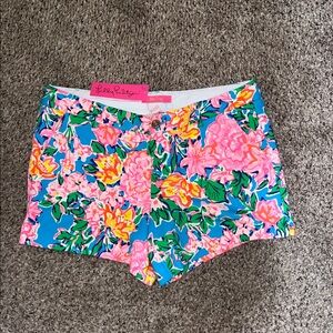 Lilly Pulitzer Vibrant Floral New with Tags Shorts